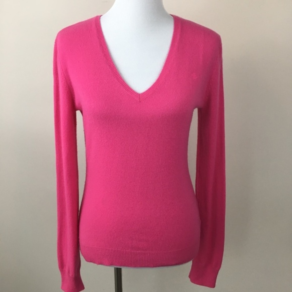 Pink Ralph Lauren Cashmere Sweater